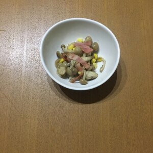 きのこのバターポン酢炒め✧˖°